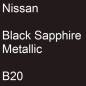 Preview: Nissan, Black Sapphire Metallic, B20.